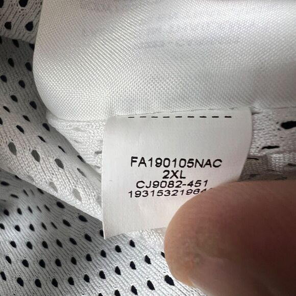 Jordan Legacy Flight FIBA Men's Blue Red Basketball Jacket Sz XXL NWT CJ9082-451 - Picture 9 of 9